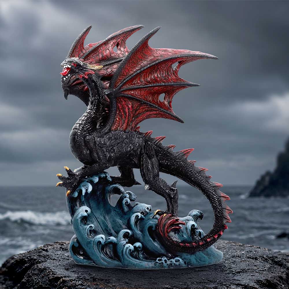Shadow Tide Guardian Dragon Figurine 26.6cm - Image 5
