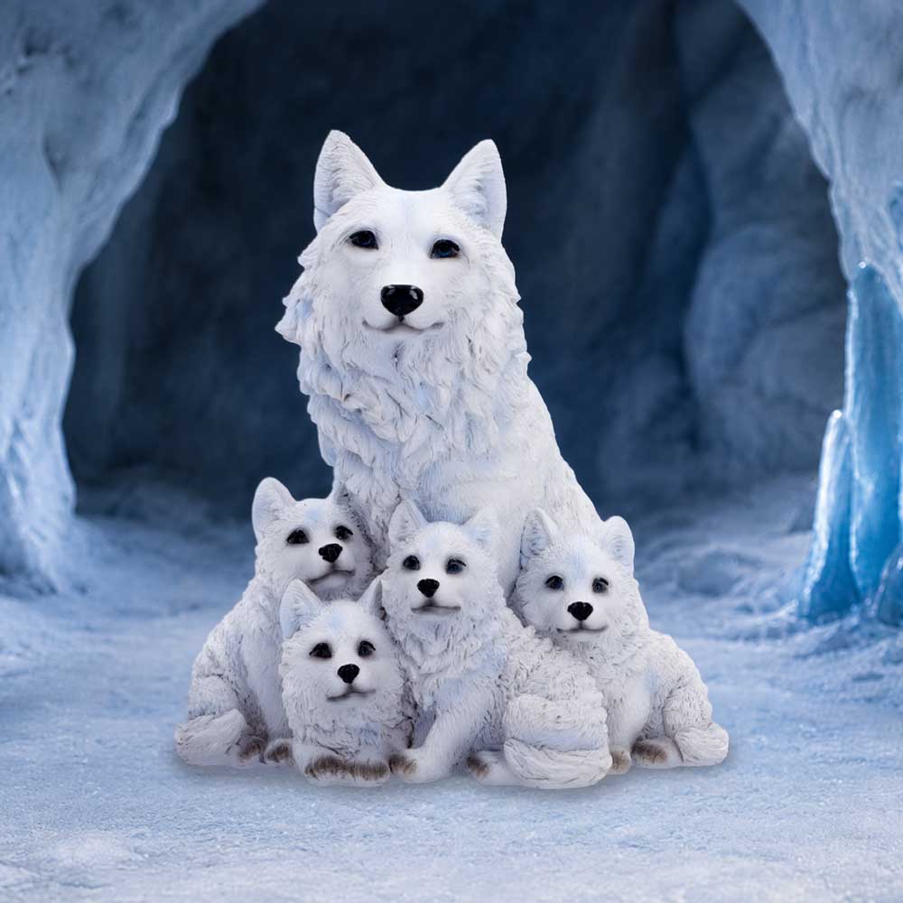 Wolf Family Figurine 16.7cm - Image 5