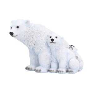 Polar Bear Family Figurine 11.2cm