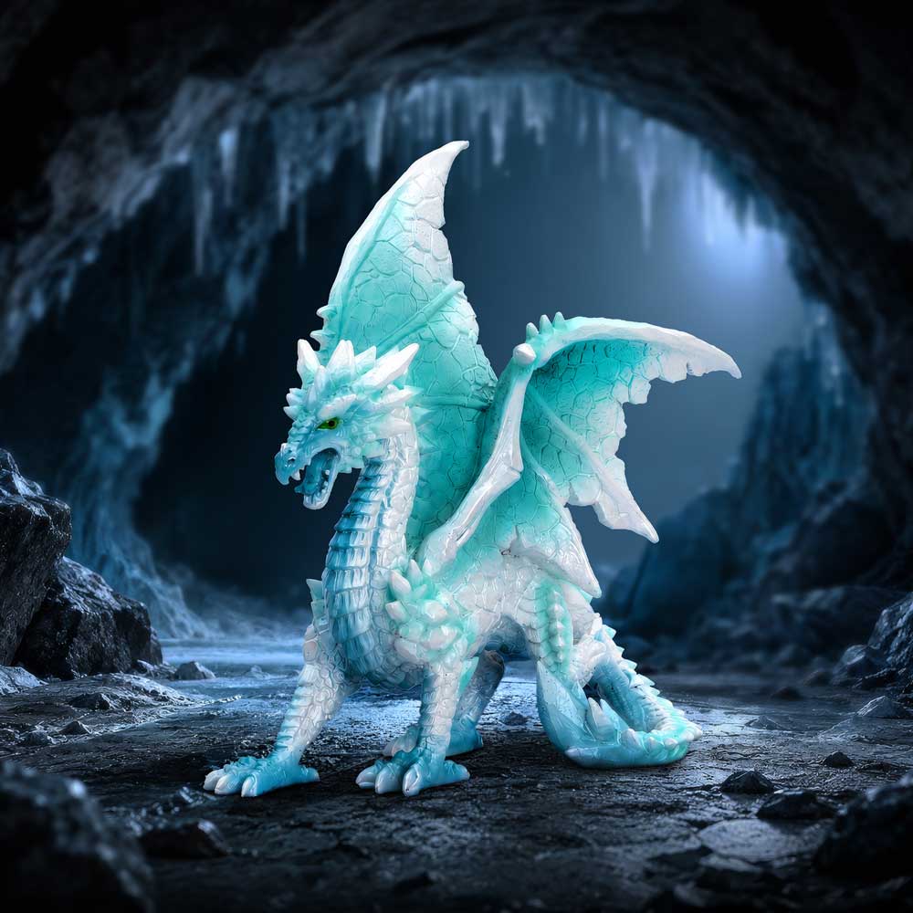 Ice Dragon Figurine 21.1cm - Image 5