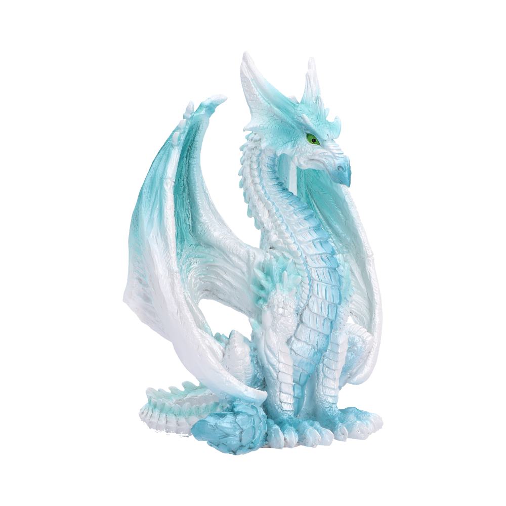 Sitting Ice Dragon Figurine 17.7cm - Image 4