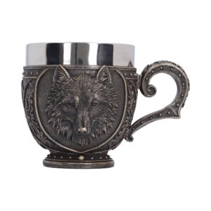 Bronzed Wolf Cup 10.6cm