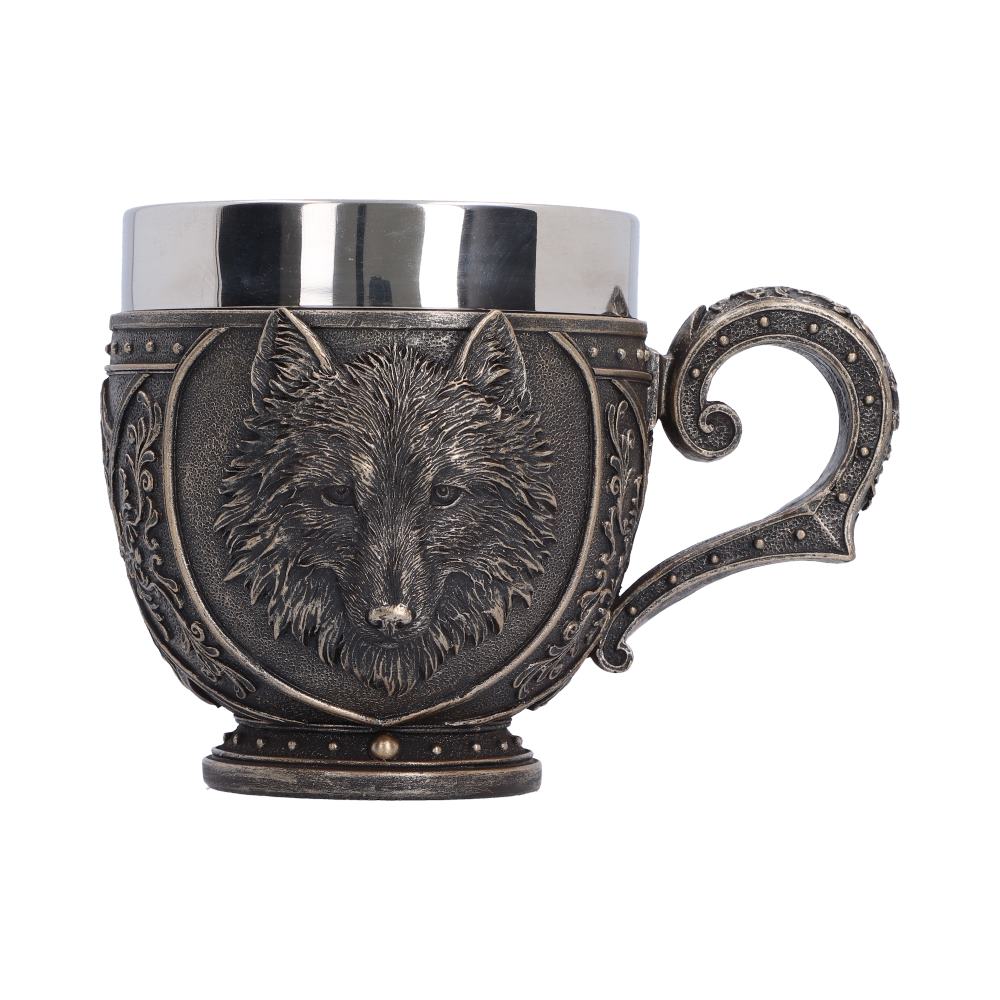 Bronzed Wolf Cup 10.6cm