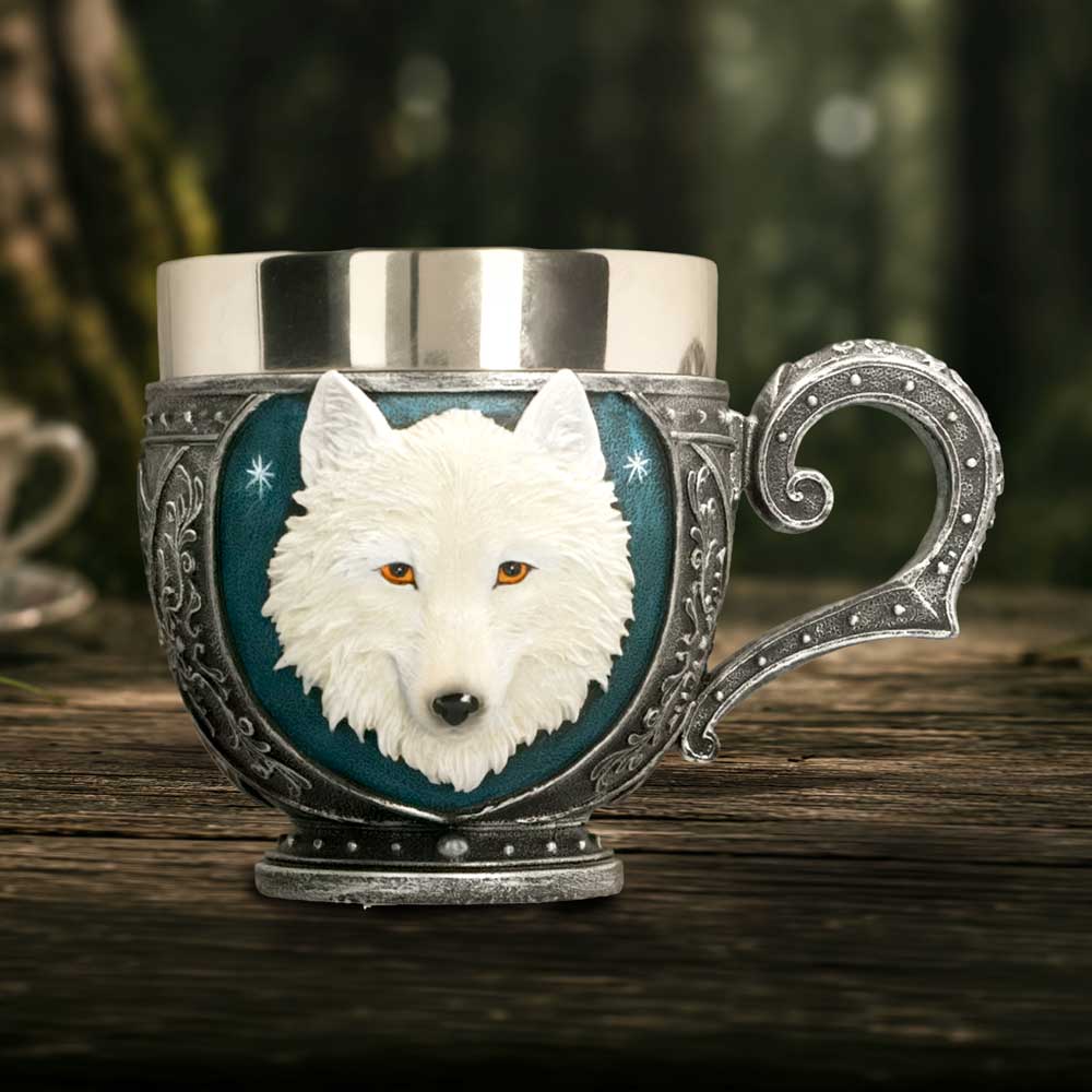 White Wolf Cup 10.6cm - Image 5