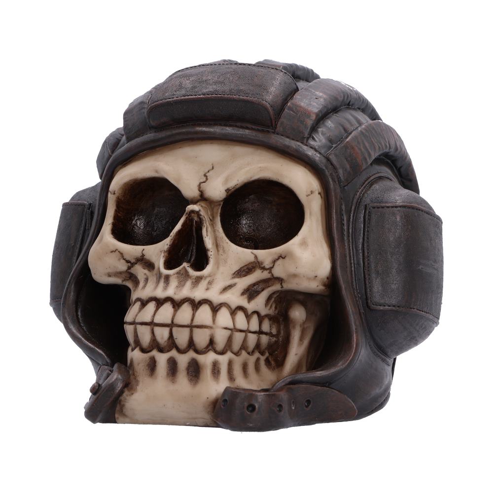 Tankman Skull Ornament 13cm - Image 2