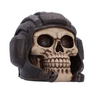 Tankman Skull Ornament 13cm