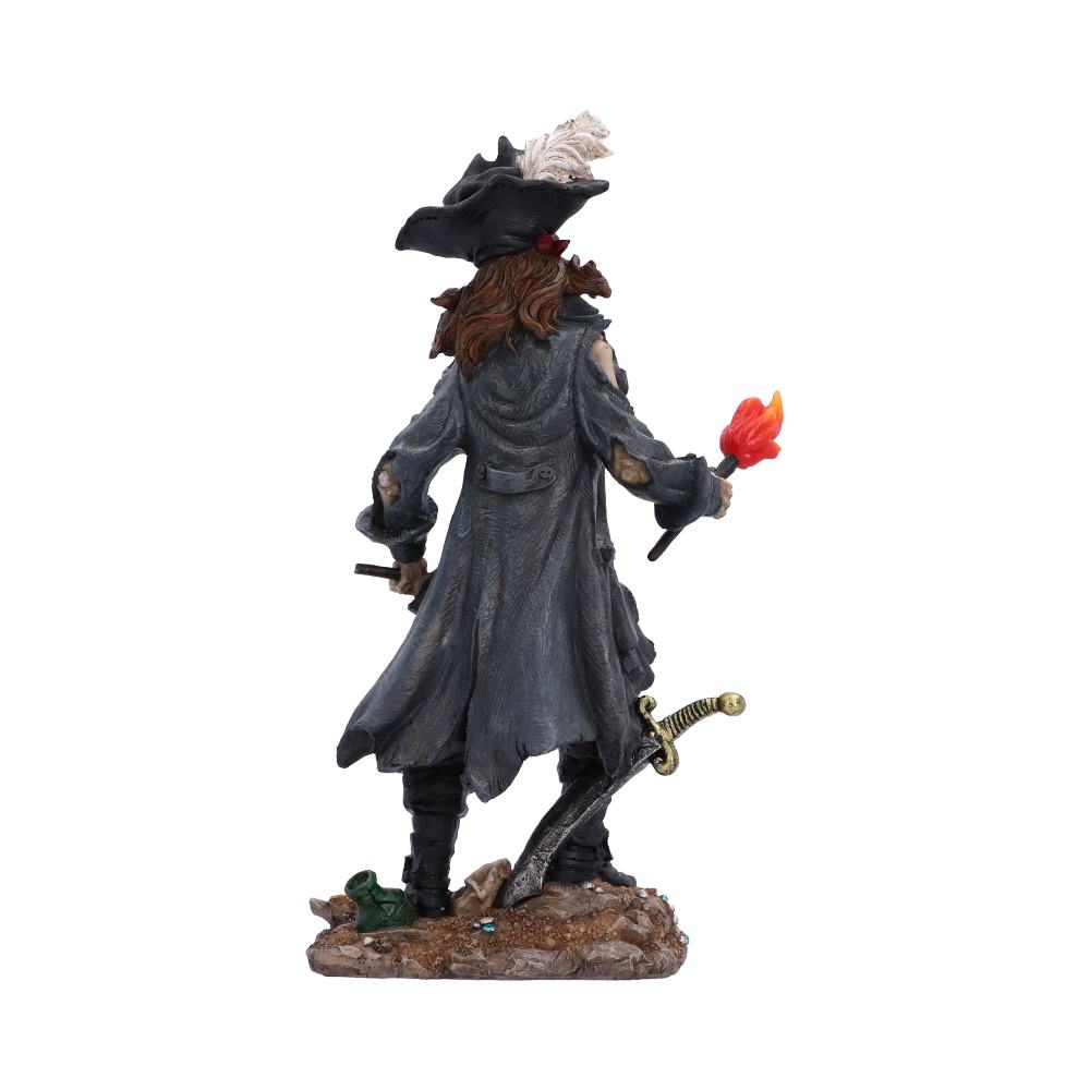 Skeletal Pirate Captain Figurine 24.2cm. - Image 3