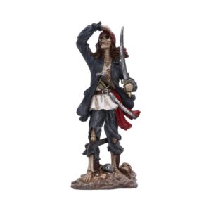Skeletal Sailor Pirate Figurine 23.5cm