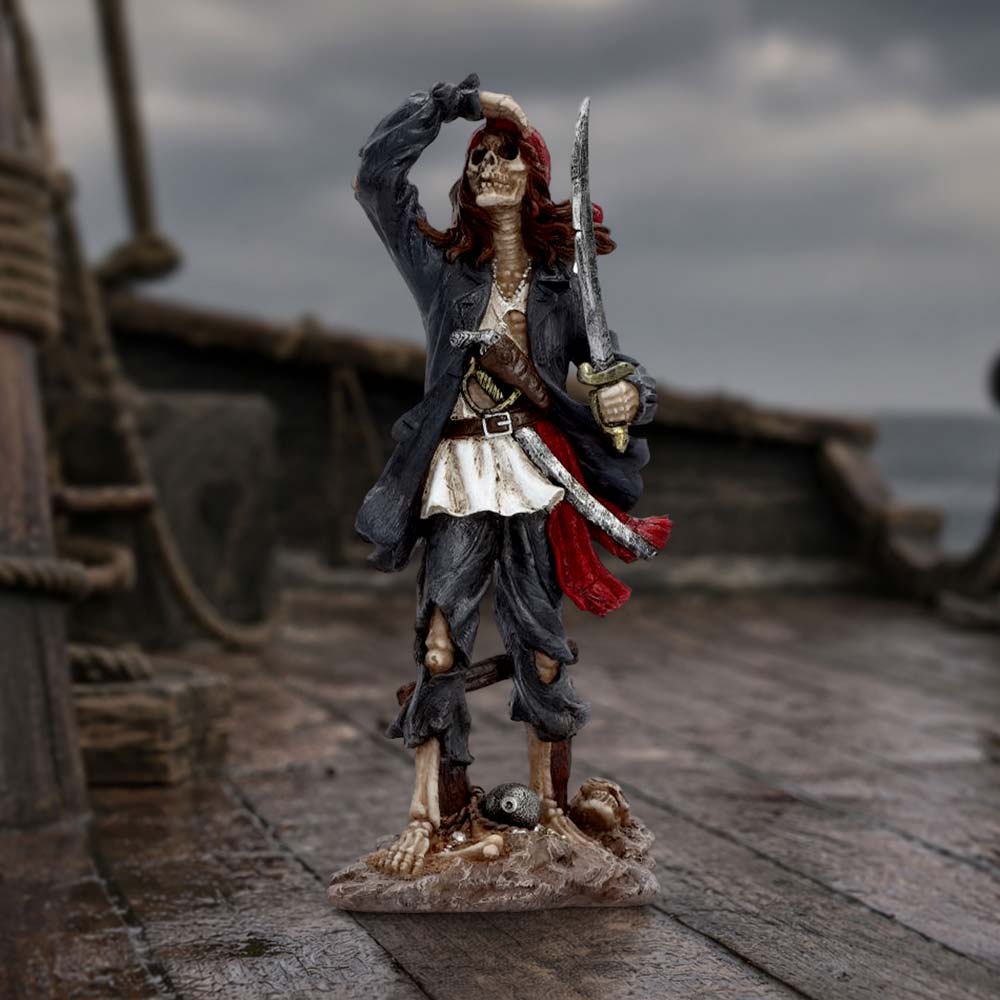 Skeletal Sailor Pirate Figurine 23.5cm - Image 5