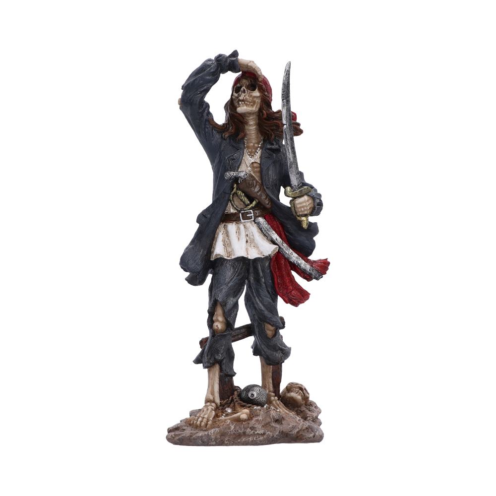 Skeletal Sailor Pirate Figurine 23.5cm